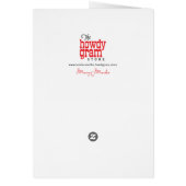 Amusante "Petite Poke" Carte d'anniversaire pour e (Dos)