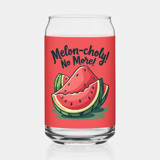Amusante Pun de pastèque "Melon-choly No More" (Recto)