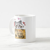 Amusante Valentine Rude Valentine Coffee mug (Devant gauche)