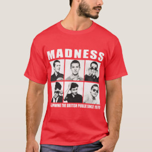 Amusante waanzin retro band cadeau voor fans fu t-shirt