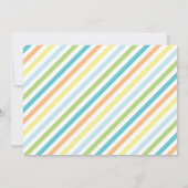 Amusants Anniversaire Pool Party Invitation (Dos)