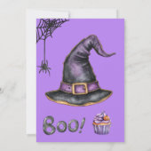 Amusants Enfants Halloween Fête Invitation (Dos)