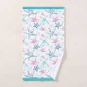Amusants et trésors marins (Serviette à main)