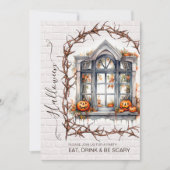 Amusants Halloween Costume Fête Invitation (Devant)