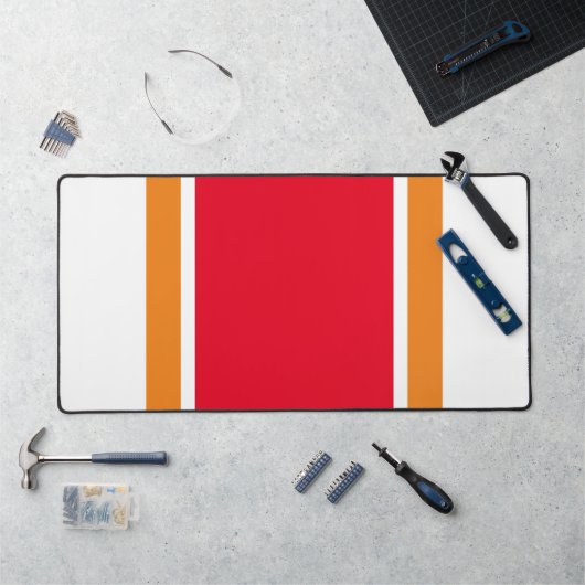 Amusants Large Bright Rouge Orange Racing Grandes  (Poste de travail)