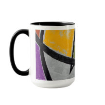 Amuse (detail) mok door Darin Jones