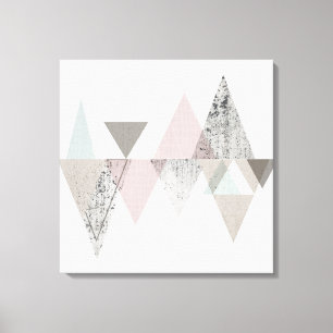 Amuse II Geometrische moderne Canvas Afdruk
