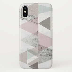 Amuse II   Geometrische moderne iPhone X Hoesje