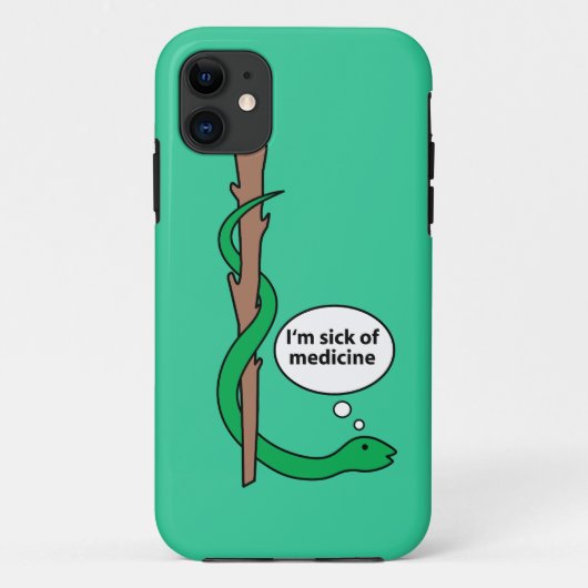 Amuselijk personeel van Asclepius Case-Mate iPhone Case (Achterkant)