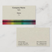 Amusement avec le carte de visite de couleur (Devant / Derrière)