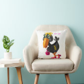Amusement Coussin Oiseau Moderne - Vos Couleurs - (Chaise)