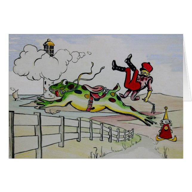 Amusement de grenouille (Devant horizontal)