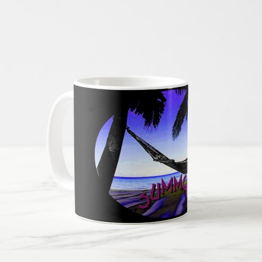 Amusement de plage ! Tasse (Devant gauche)