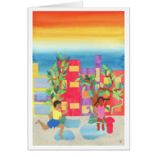 Amusement de rue d'été