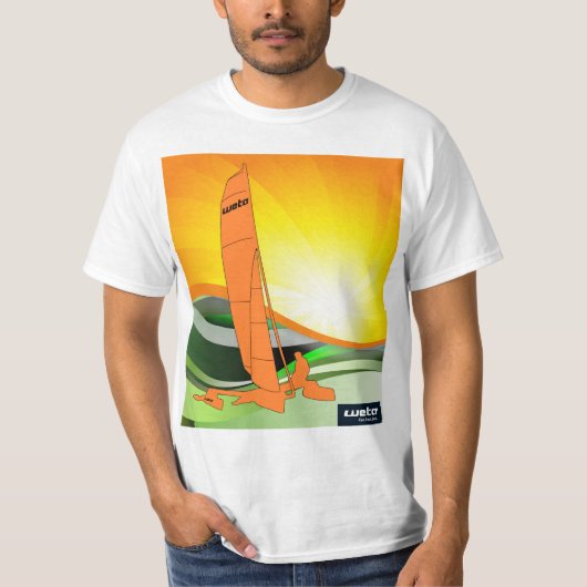 Amusement de Weta. Rapide. T-shirt facile (Devant)