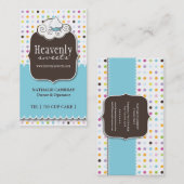 Amusement et carte de visite lunatique de (Devant / Derrière)