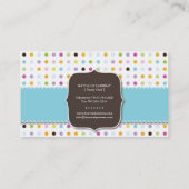 Amusement et carte de visite lunatique de (Dos)