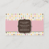 Amusement et carte de visite lunatique de (Dos)