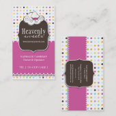 Amusement et carte de visite lunatique de (Devant / Derrière)