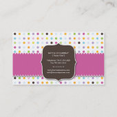 Amusement et carte de visite lunatique de (Dos)