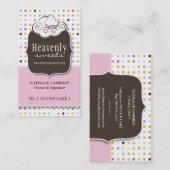 Amusement et carte de visite lunatique de (Devant / Derrière)