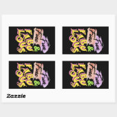 AMUSEMENT, FINI ET FABULEUX - Stickers amusants (Feuille)