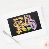 AMUSEMENT, FINI ET FABULEUX - Stickers amusants (Enveloppe)