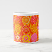 Amusement Kaleidoscope, Mug Jumbo Rose-Orange (Devant)