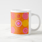 Amusement Kaleidoscope, Mug Jumbo Rose-Orange (Droite)