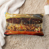 Amusement Park Horse Carrouselworp Kussen (Deken)
