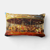 Amusement Park Horse Carrouselworp Kussen (Achterkant)