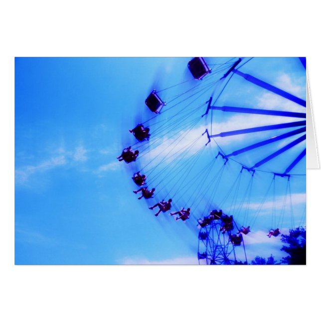 Amusement Park-kaart (Voorkant Horizontaal)