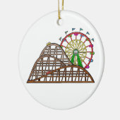 Amusement Park Keramisch Ornament (Links)