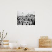 Amusement Park Ride, 1915. foto Poster (Keuken)