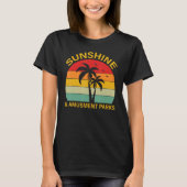 Amusement Park Sunshine and Amusement Parks T-shirt (Voorkant)