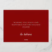 amusement très joyeux Noël elf vacances en famille (Verso)