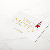 amusement très joyeux Noël elf vacances en famille (Rotation)