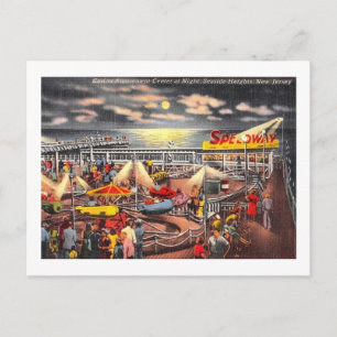 Amusements, Seaside Heights, New Jersey Briefkaart