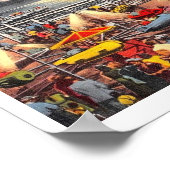 Amusements, Seaside Heights, New Jersey Poster (Hoek)