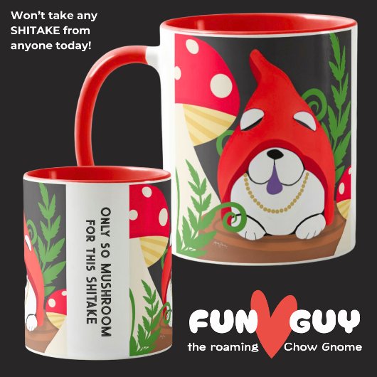 AMUSER GARS la vache gnome Mug