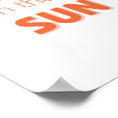 amusez-vous au soleil Poster & Imprimés (Coin)