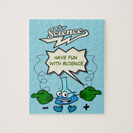 Amusez-vous avec Science Puzzle (Vertical)