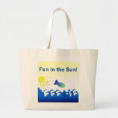 Amusez-vous dans le sac à soleil (Devant)