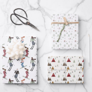 amusez-vous dans les feuilles de papier d'emballag