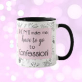 Amusez-vous et riez ! Café confessions cadeau Mug