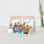 Amusez-vous plezier Mardi Gras in het Frans Kaart (Voorkant)