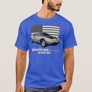 AMX3 American Muscle 60s 70s Old is goud T-shirt