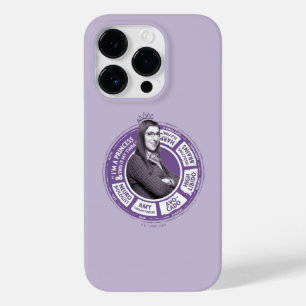 Amy Farrah Fowler Info Grafisch Case-Mate iPhone 14 Pro Hoesje