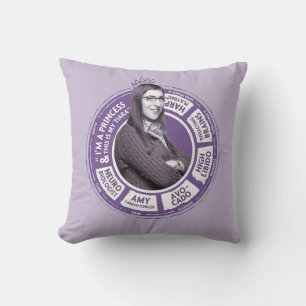 Amy Farrah Fowler Info Grafisch Kussen