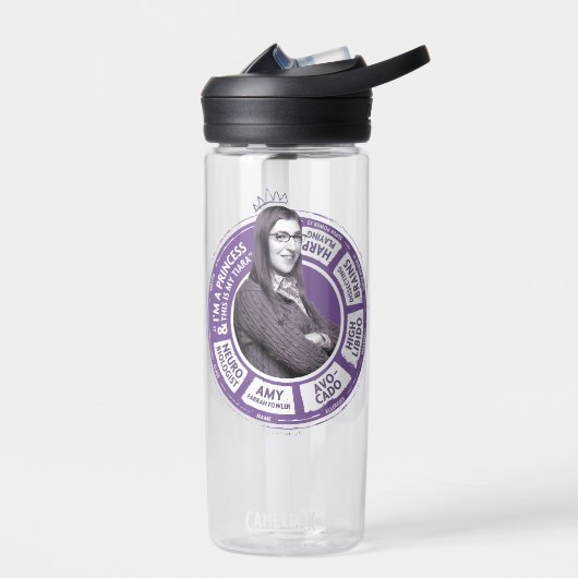 Amy Farrah Fowler Info Grafisch Waterfles (Links)